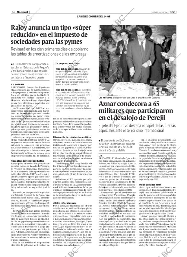 ABC SEVILLA 26-02-2004 página 14