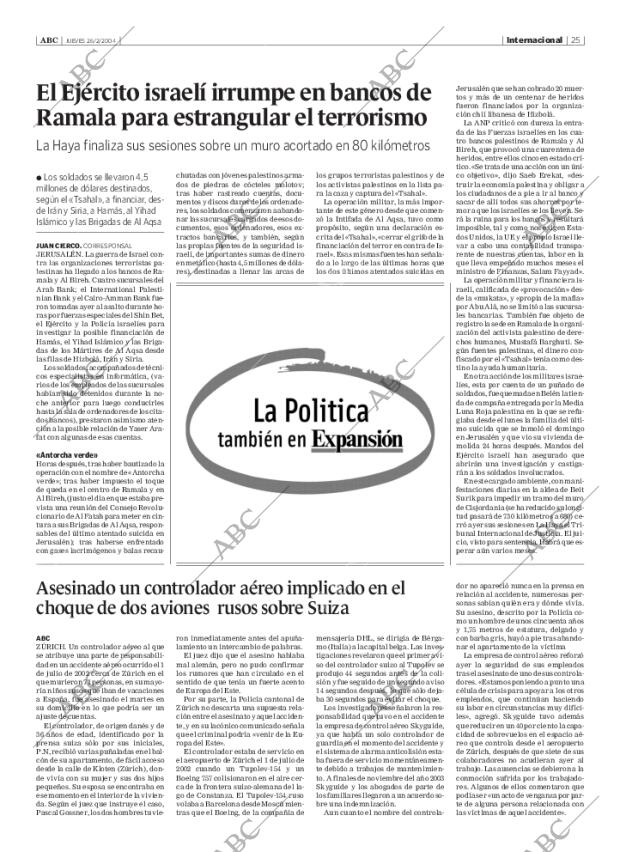 ABC SEVILLA 26-02-2004 página 25