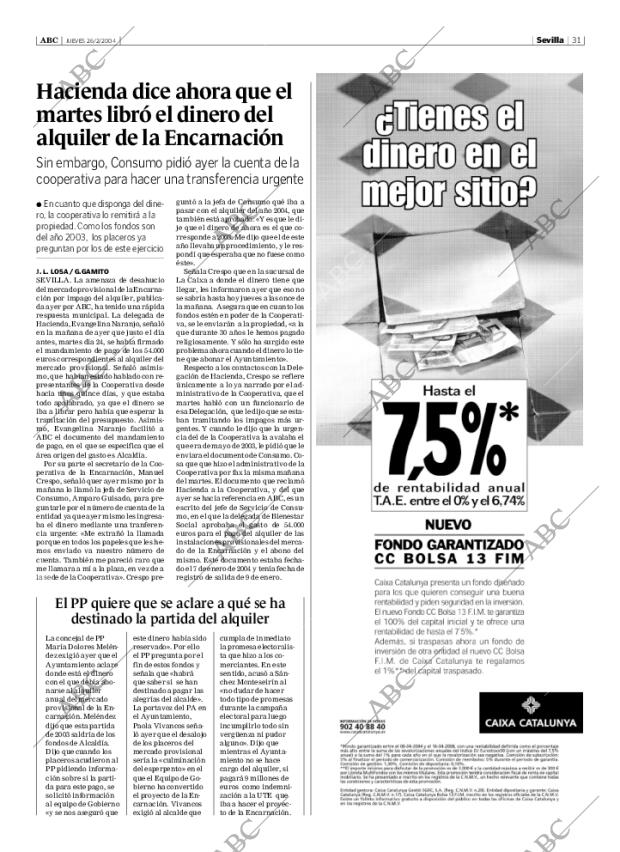 ABC SEVILLA 26-02-2004 página 31