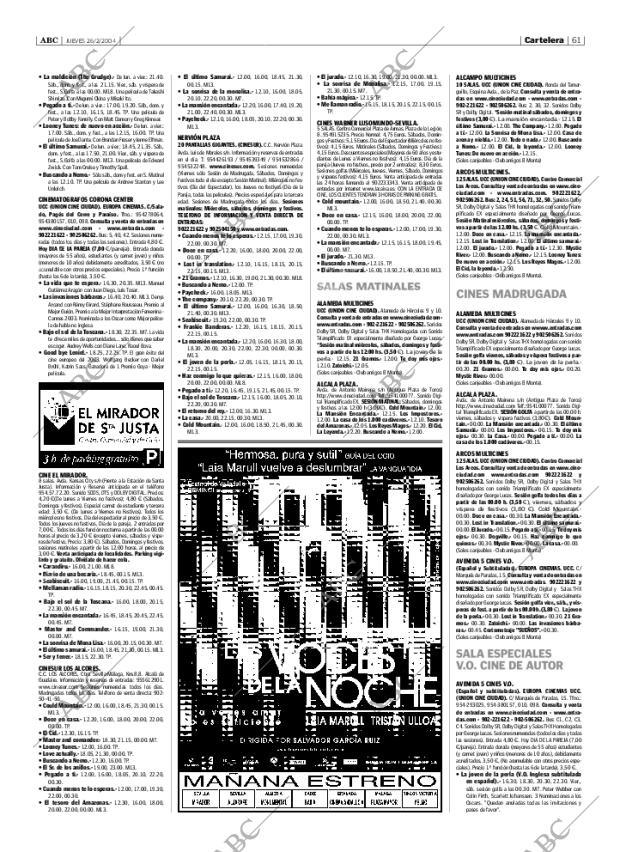 ABC SEVILLA 26-02-2004 página 61