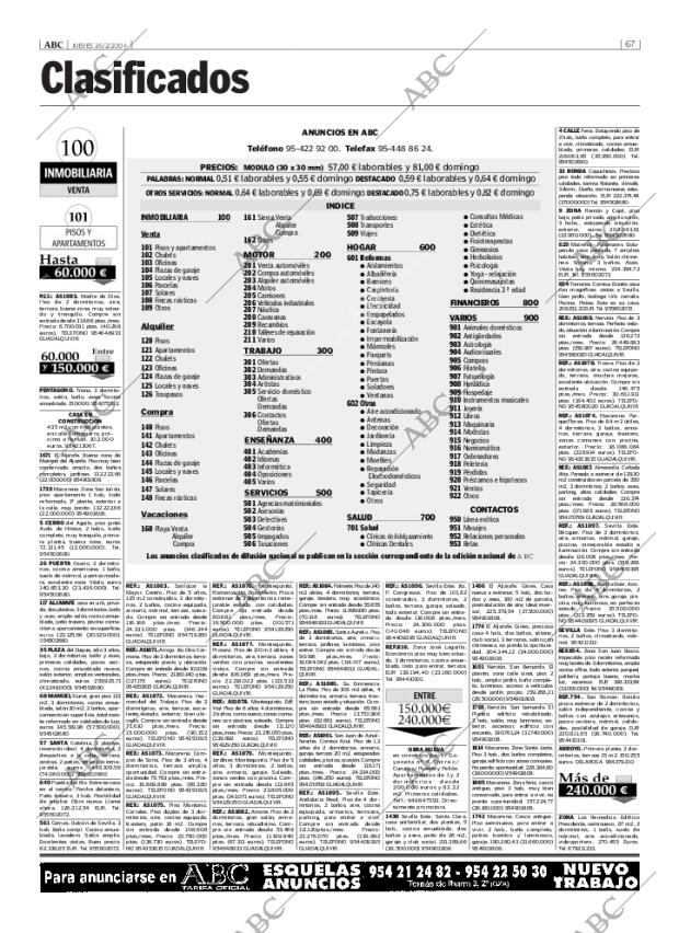 ABC SEVILLA 26-02-2004 página 67