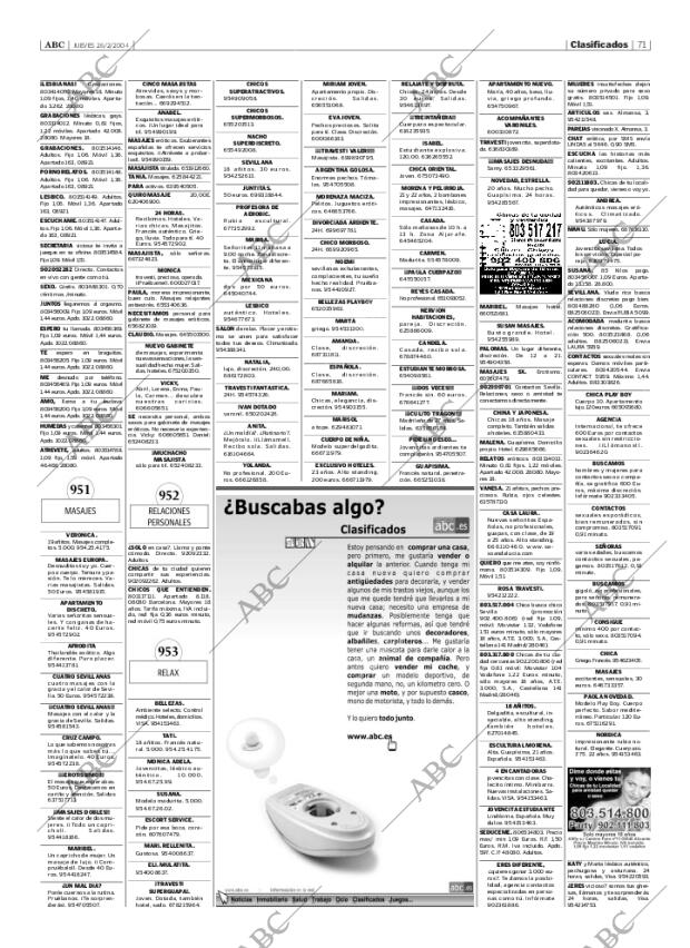 ABC SEVILLA 26-02-2004 página 71