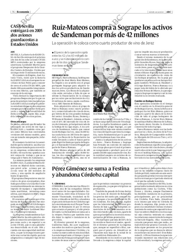 ABC SEVILLA 26-02-2004 página 76