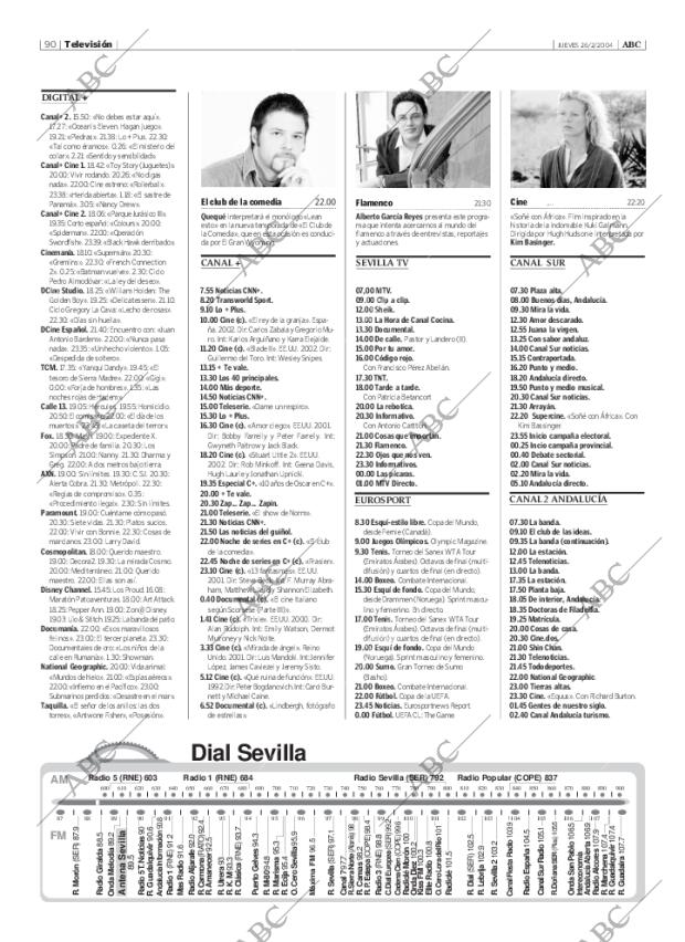ABC SEVILLA 26-02-2004 página 90