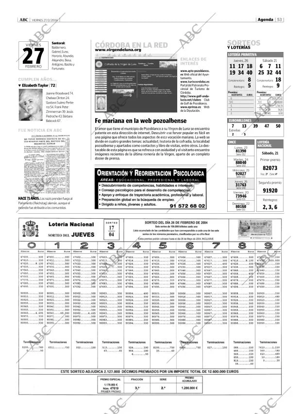 ABC CORDOBA 27-02-2004 página 53