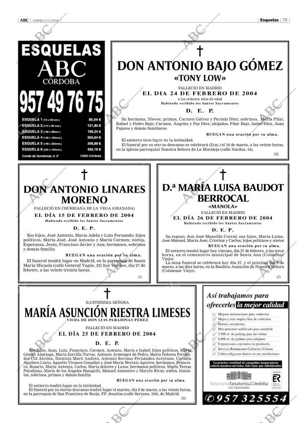ABC CORDOBA 27-02-2004 página 79