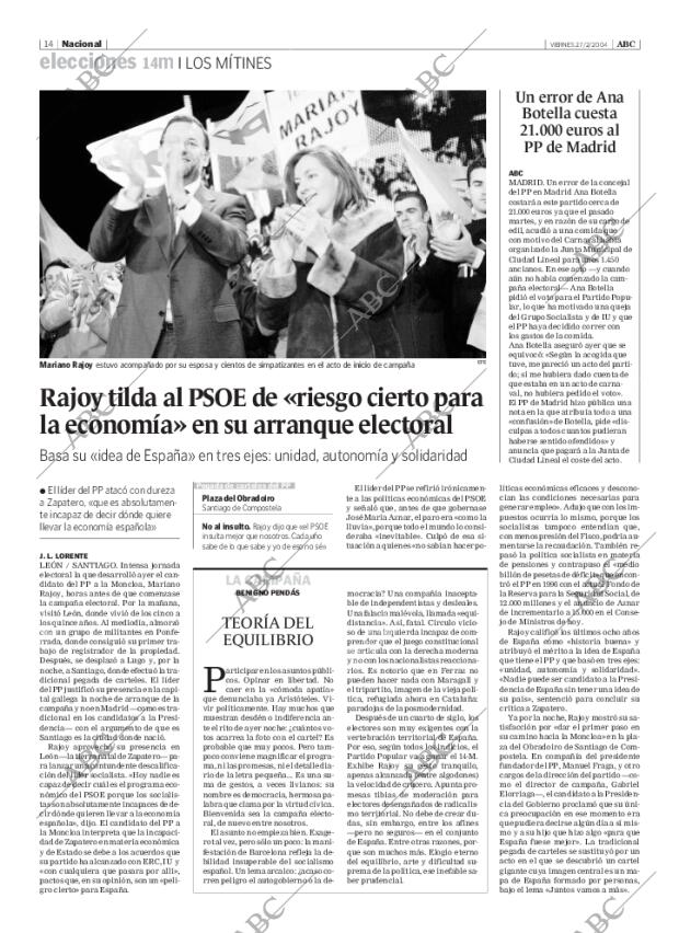 ABC SEVILLA 27-02-2004 página 14