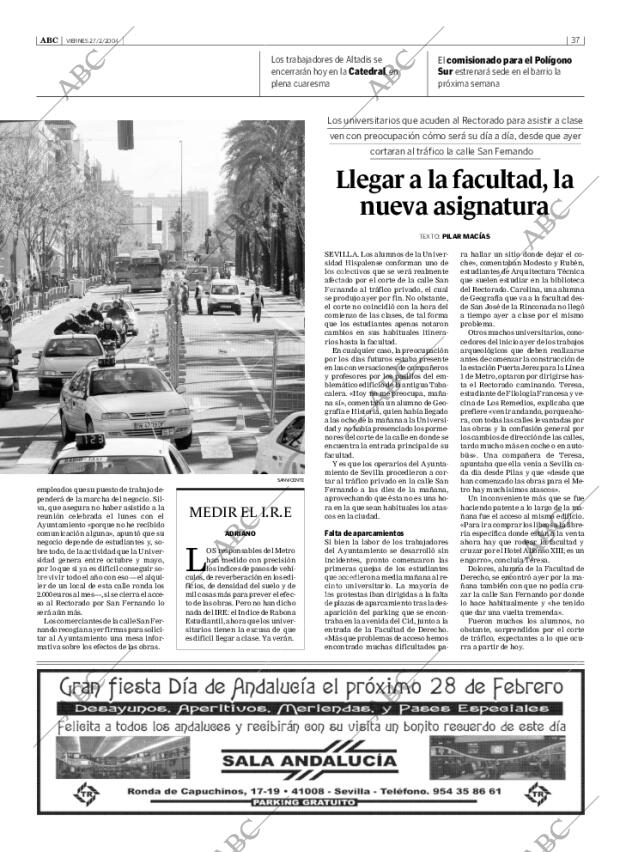 ABC SEVILLA 27-02-2004 página 37