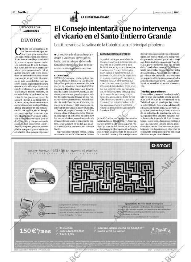 ABC SEVILLA 27-02-2004 página 42