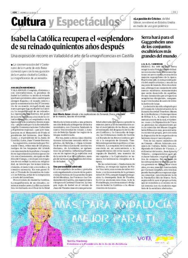 ABC SEVILLA 27-02-2004 página 59