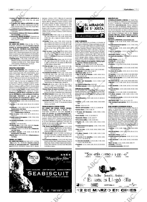 ABC SEVILLA 27-02-2004 página 73