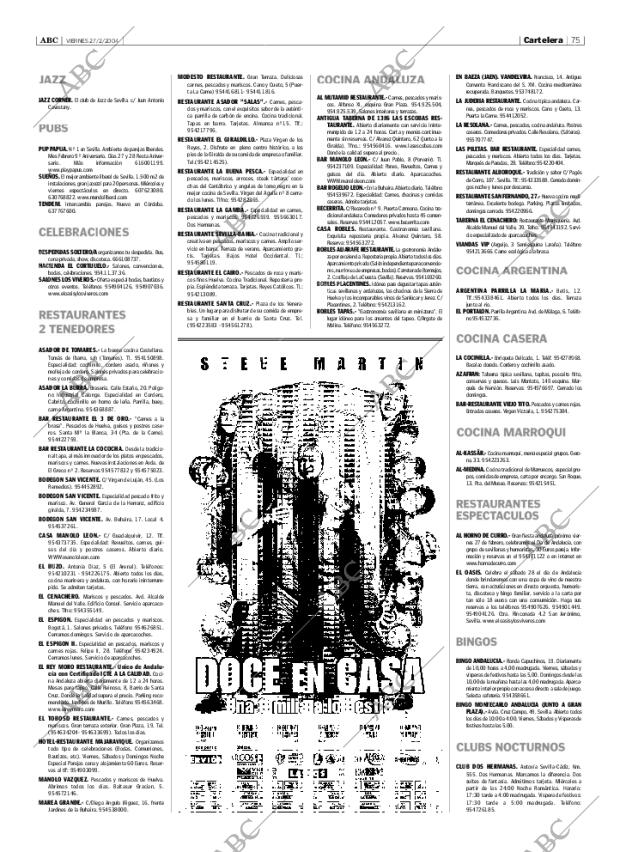 ABC SEVILLA 27-02-2004 página 75