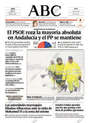 ABC MADRID 28-02-2004 página 1