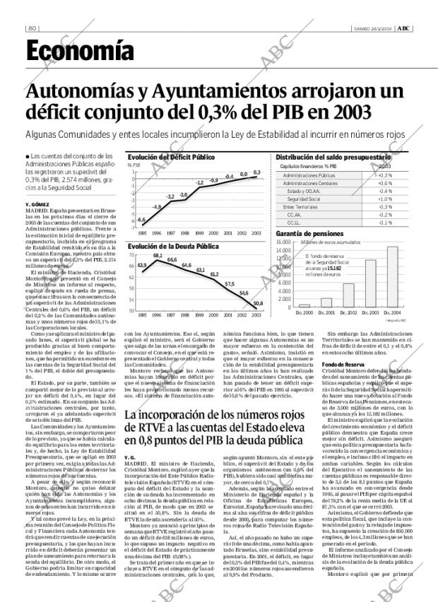 ABC MADRID 28-02-2004 página 80
