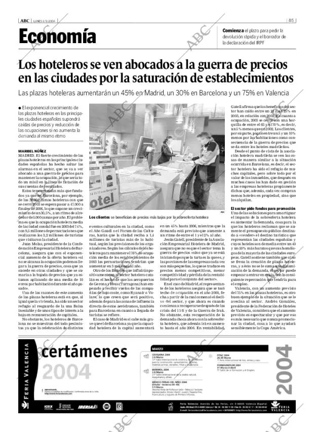 ABC MADRID 01-03-2004 página 85
