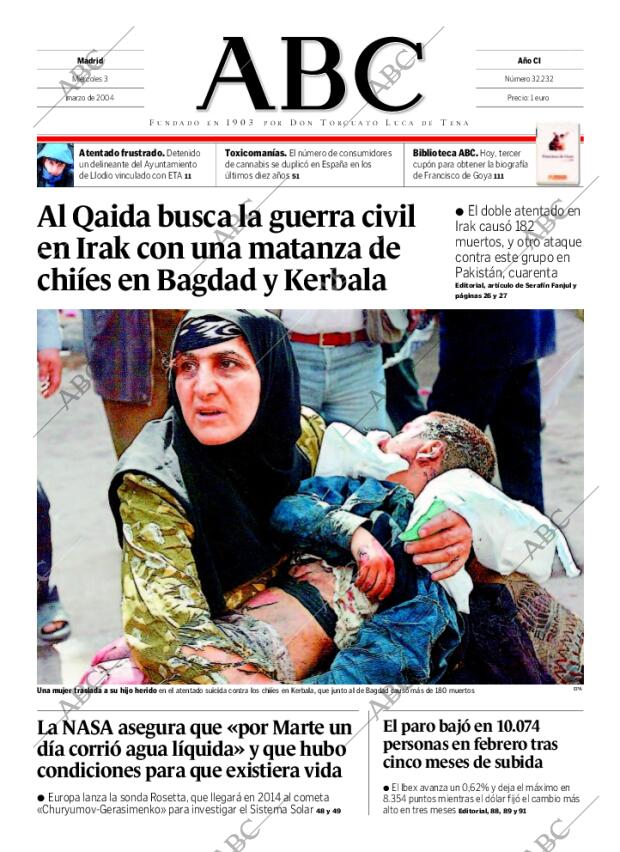 ABC MADRID 03-03-2004 página 1
