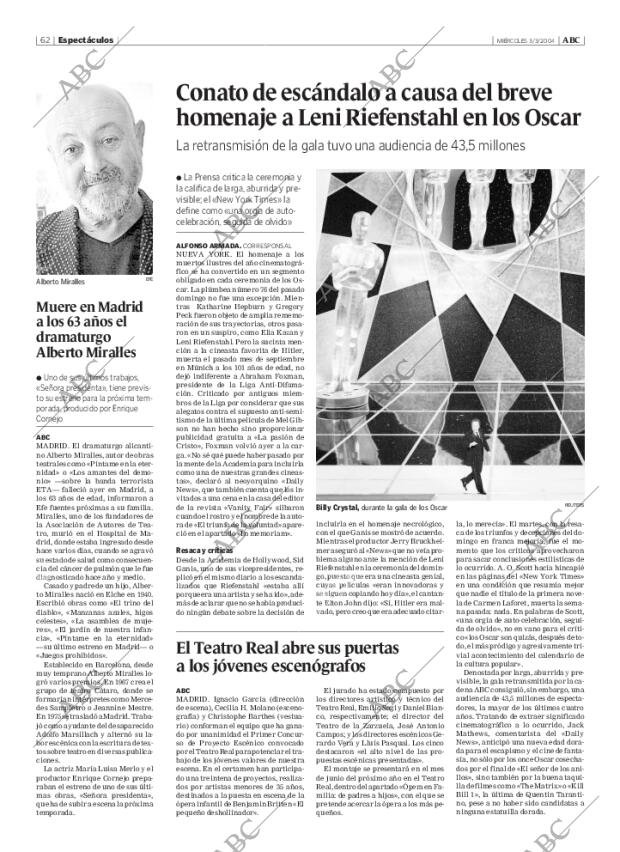 ABC MADRID 03-03-2004 página 62