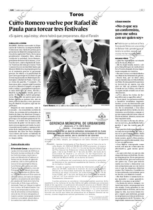 ABC MADRID 03-03-2004 página 63
