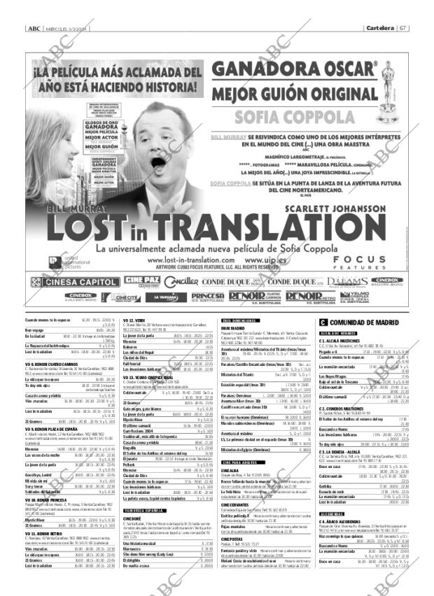 ABC MADRID 03-03-2004 página 67