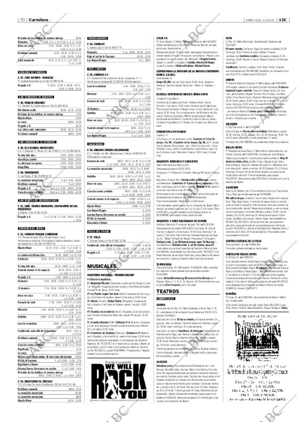 ABC MADRID 03-03-2004 página 70