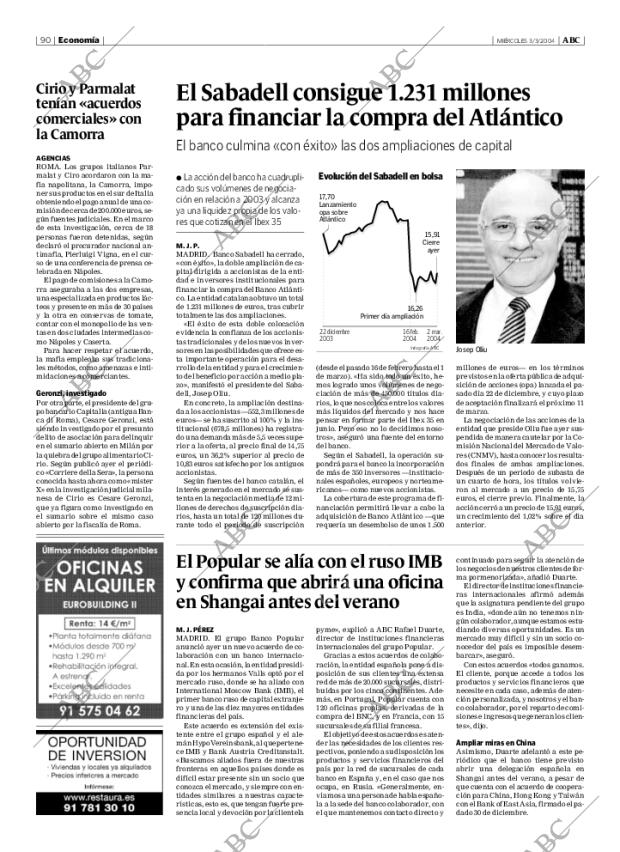 ABC MADRID 03-03-2004 página 90