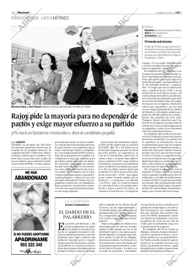 ABC MADRID 05-03-2004 página 12