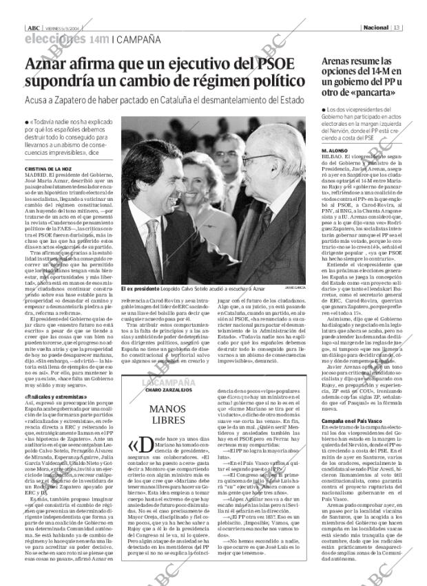 ABC MADRID 05-03-2004 página 13