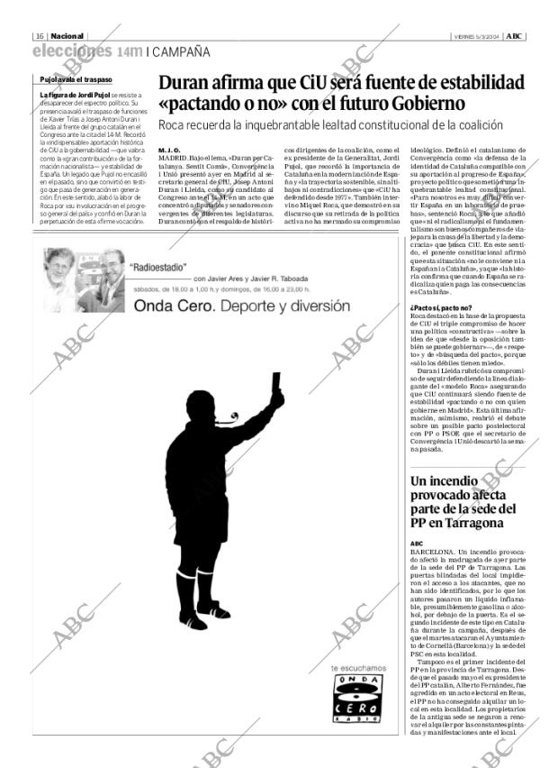 ABC MADRID 05-03-2004 página 16