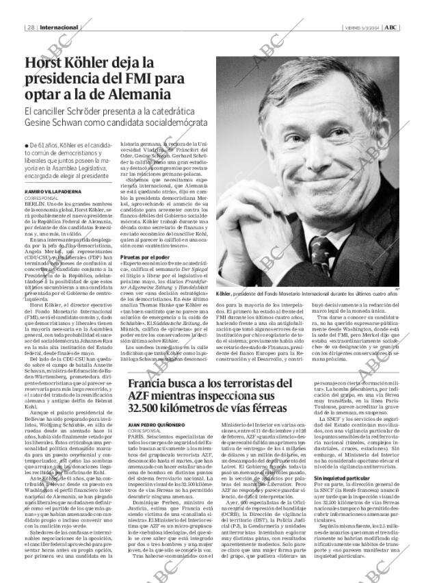 ABC MADRID 05-03-2004 página 28
