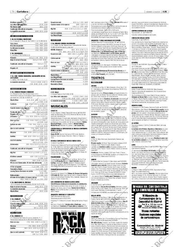 ABC MADRID 05-03-2004 página 74
