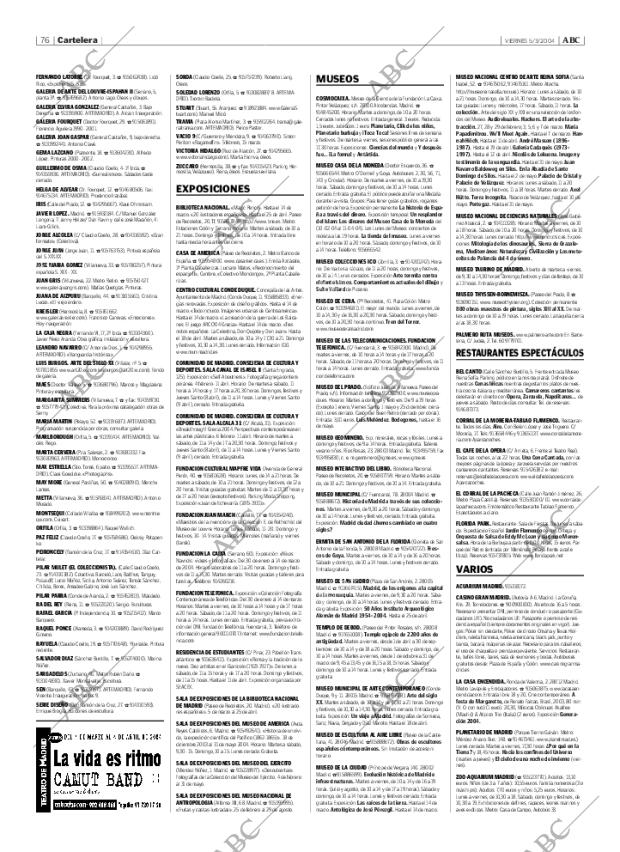 ABC MADRID 05-03-2004 página 76