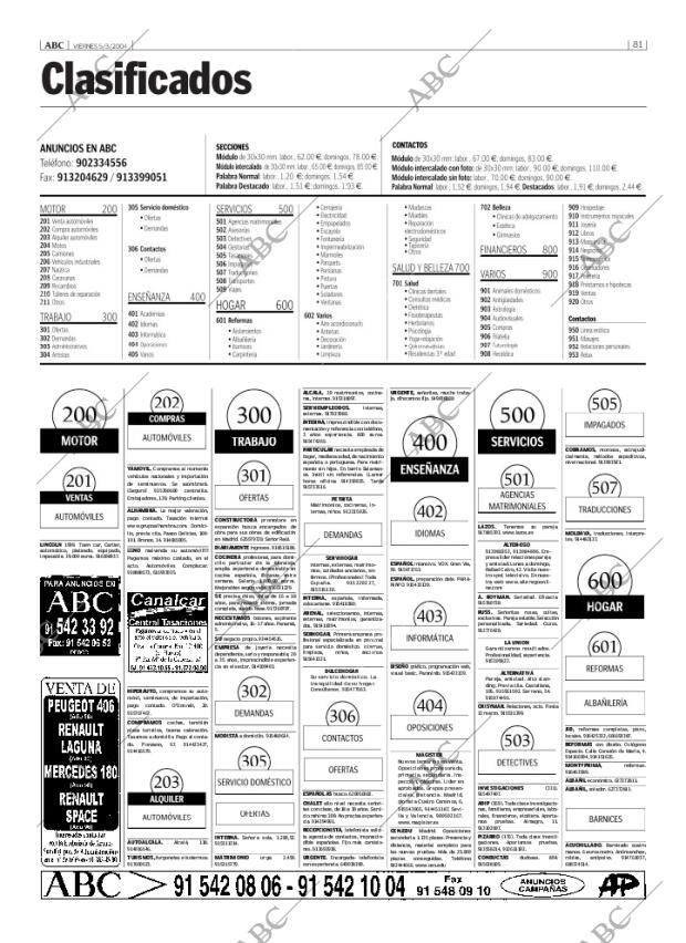 ABC MADRID 05-03-2004 página 81