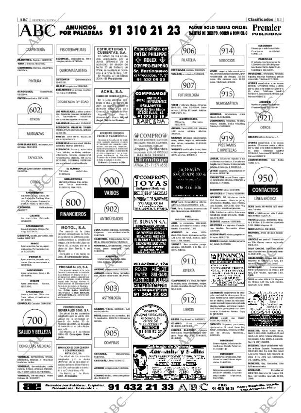 ABC MADRID 05-03-2004 página 83
