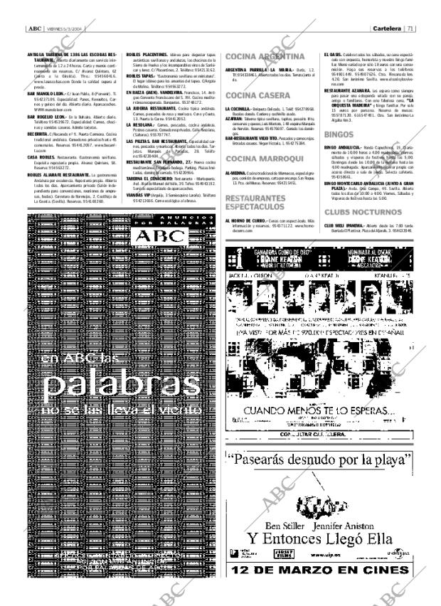 ABC SEVILLA 05-03-2004 página 71