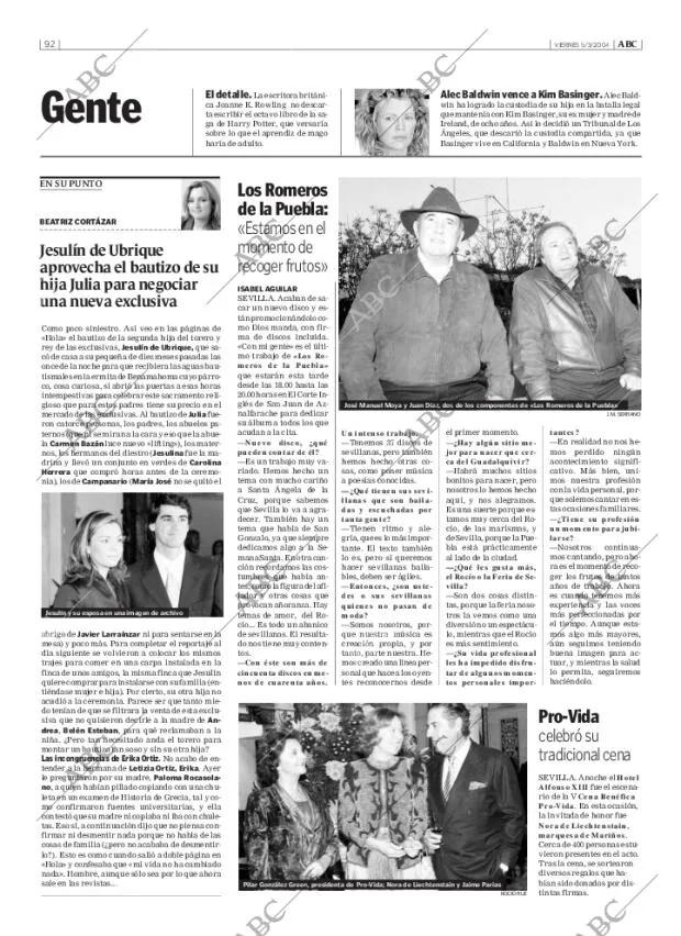 ABC SEVILLA 05-03-2004 página 92