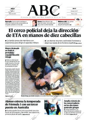 ABC MADRID 08-03-2004 página 1