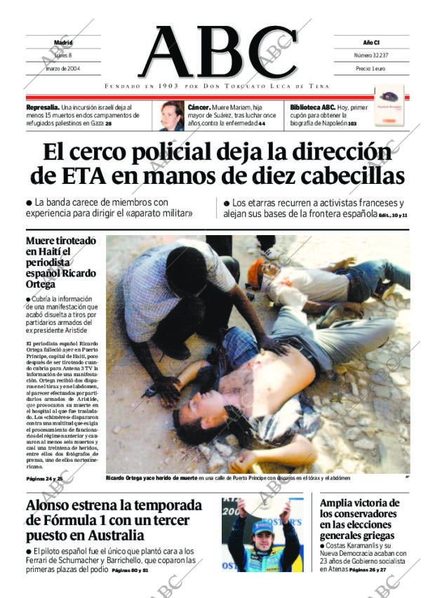 ABC MADRID 08-03-2004 página 1
