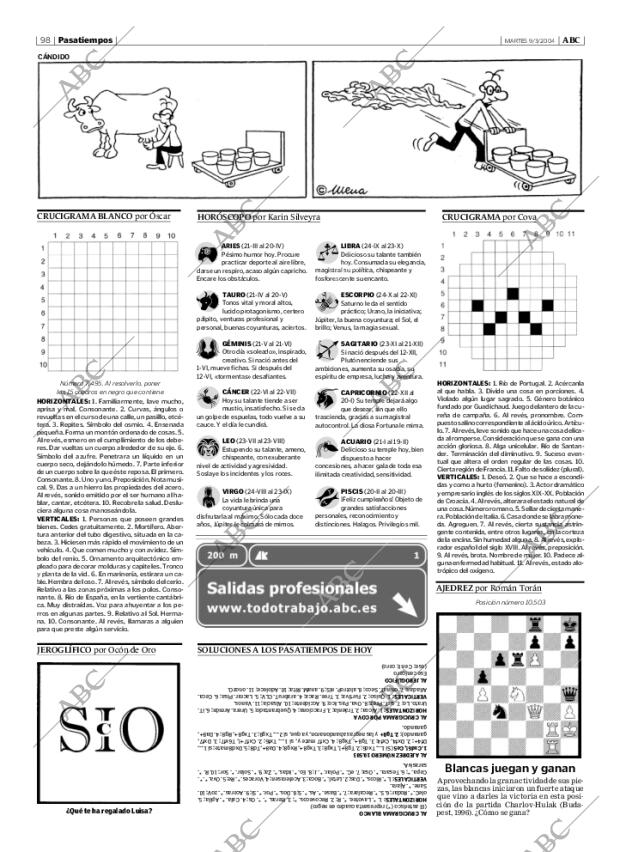 ABC MADRID 09-03-2004 página 98