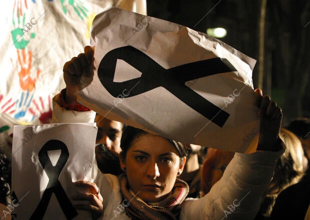 Manifestacion contra los Atentados de Madrid,