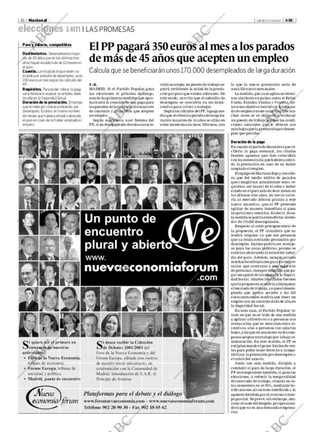 ABC MADRID 11-03-2004 página 16