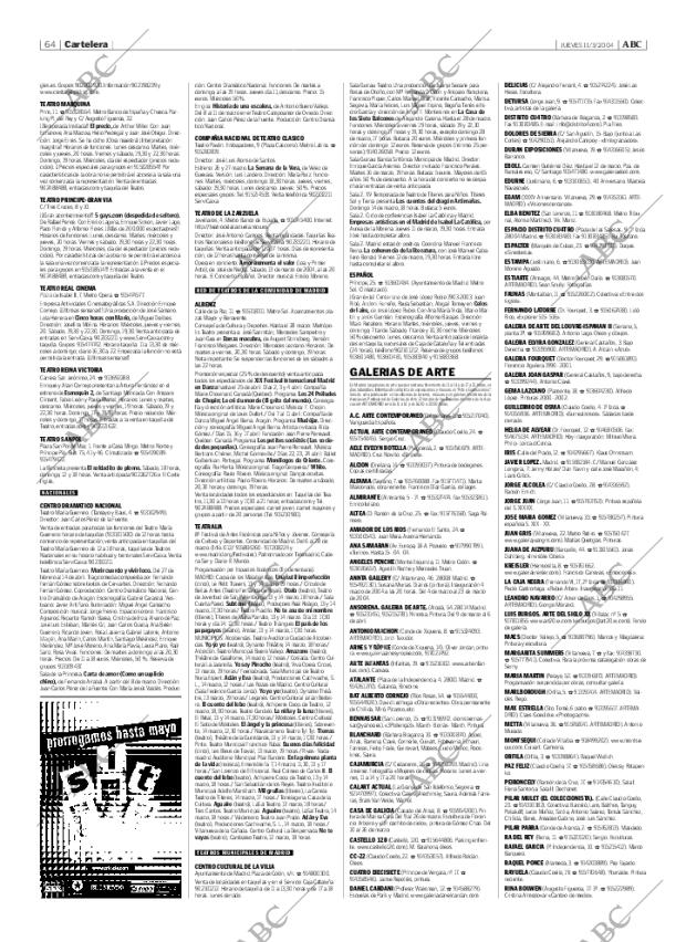ABC MADRID 11-03-2004 página 64
