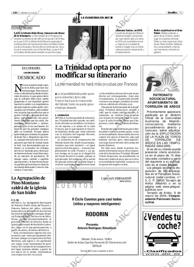 ABC SEVILLA 12-03-2004 página 71