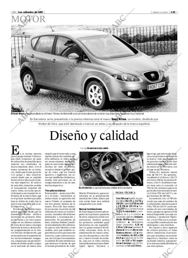 ABC MADRID 13-03-2004 página 118
