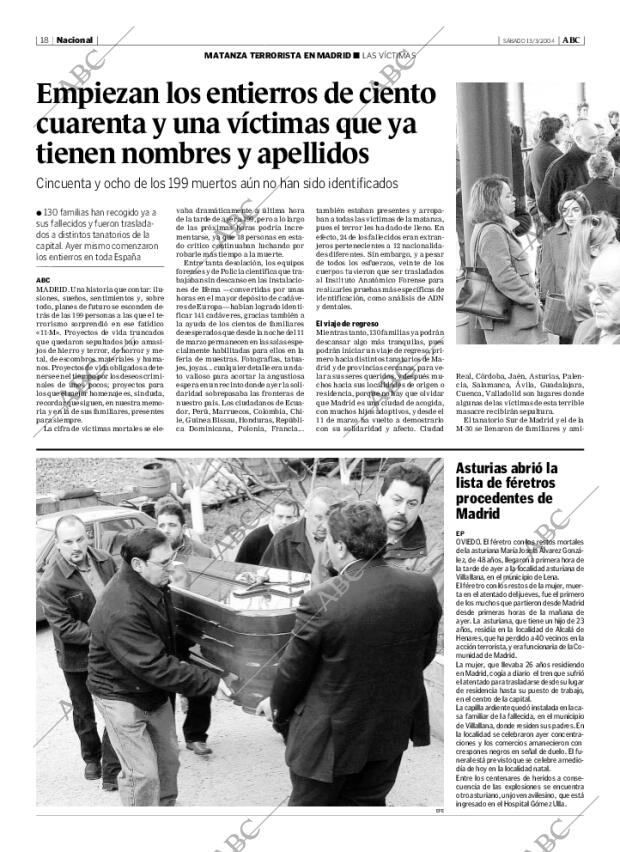 ABC MADRID 13-03-2004 página 18