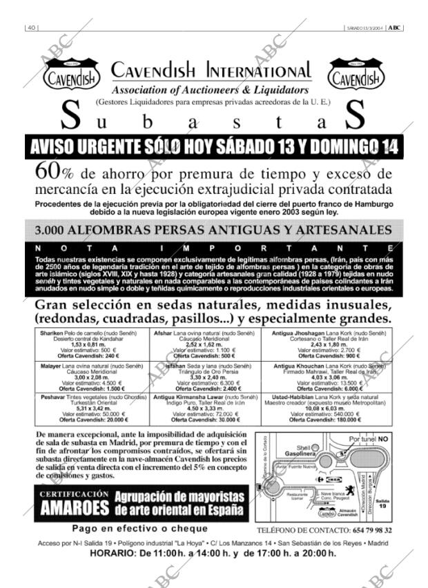 ABC MADRID 13-03-2004 página 40