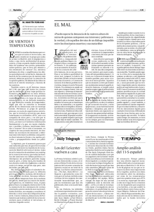 ABC MADRID 13-03-2004 página 6