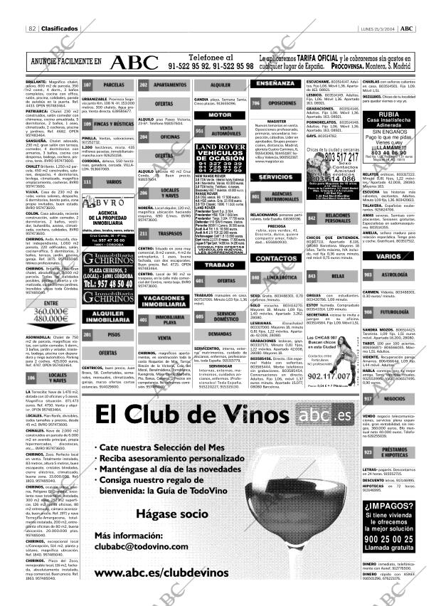 ABC CORDOBA 15-03-2004 página 82