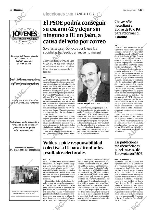 ABC CORDOBA 16-03-2004 página 38