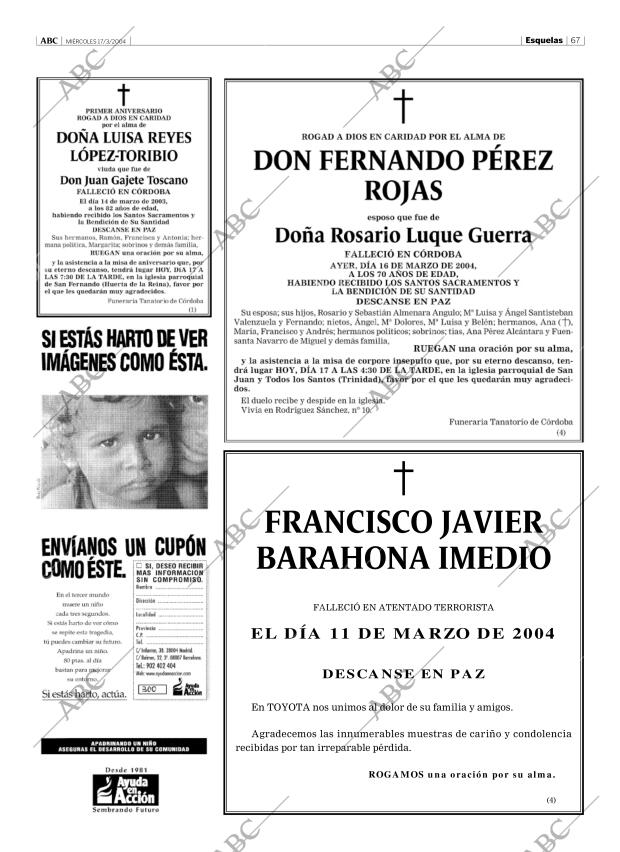 ABC CORDOBA 17-03-2004 página 67