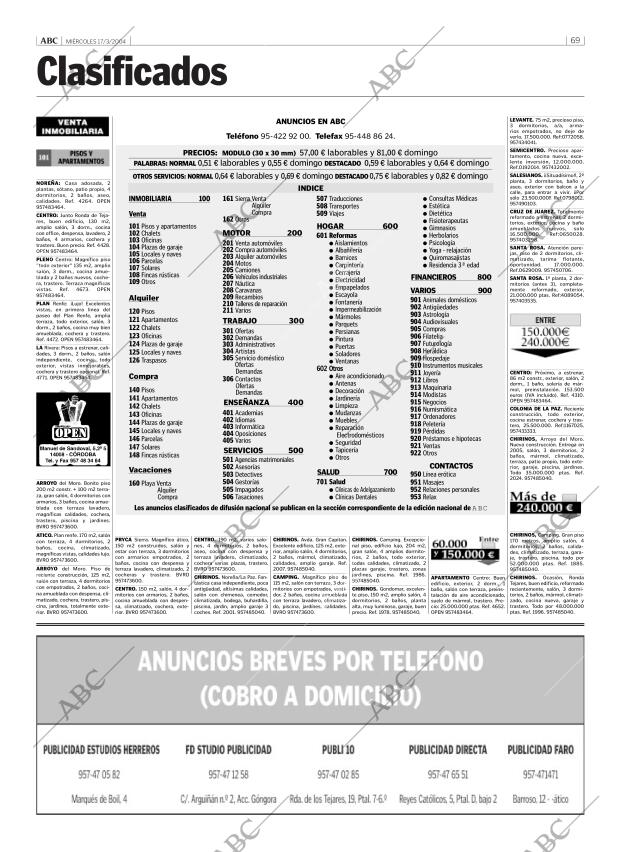 ABC CORDOBA 17-03-2004 página 69